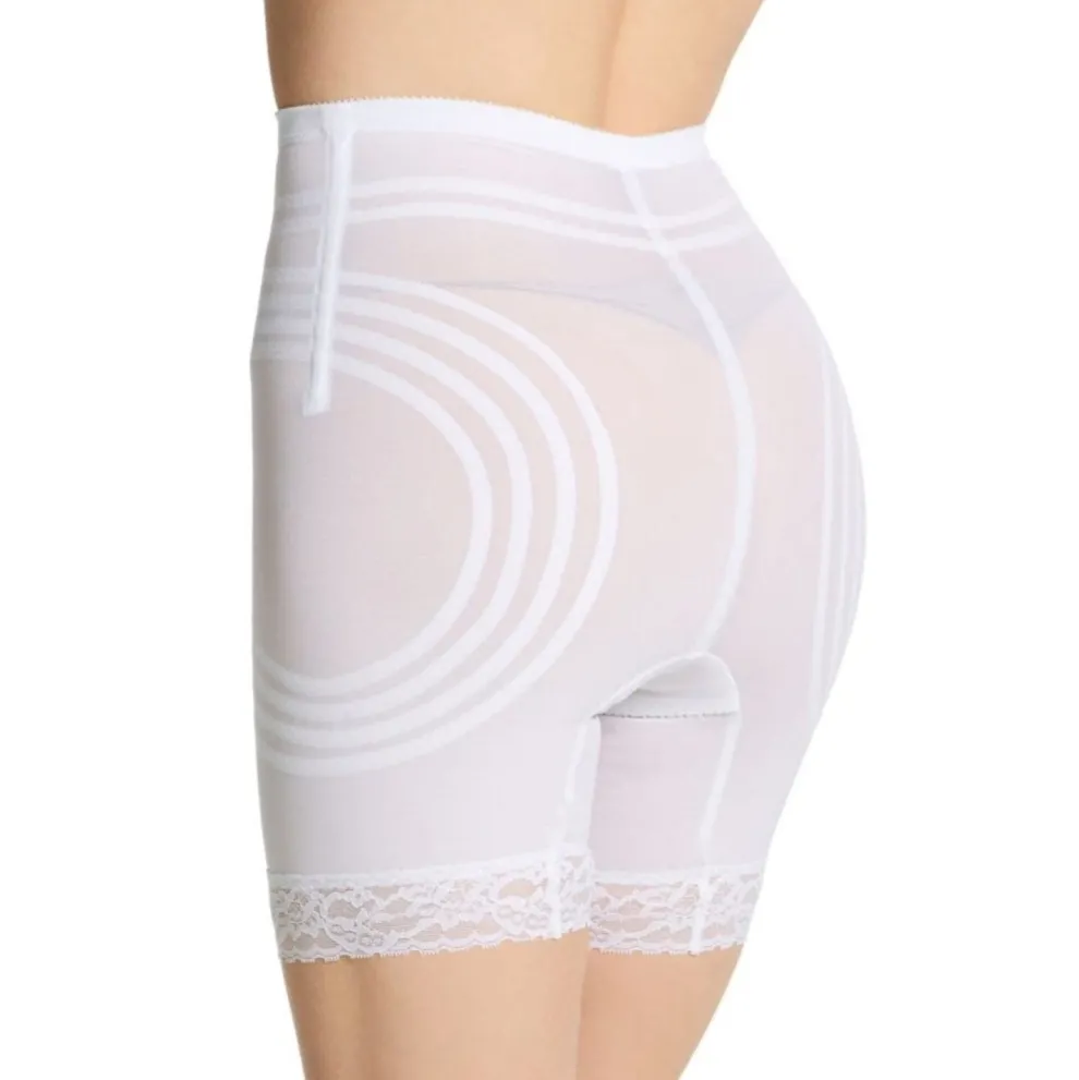 Style 6209 | Breathable High Waist Thigh Slimmer | No Roll Power Mesh Hourglass Shaper | Firm to Extra Firm Support