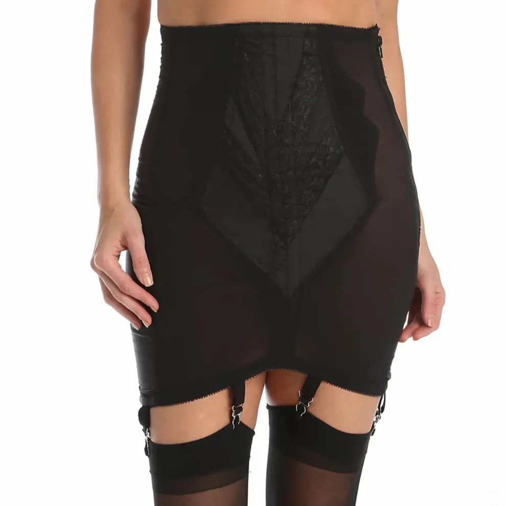 Style 1294 | Open Bottom Girdle Extra Firm Shaping | Zipper + Hook Closure | Sizes M–8X