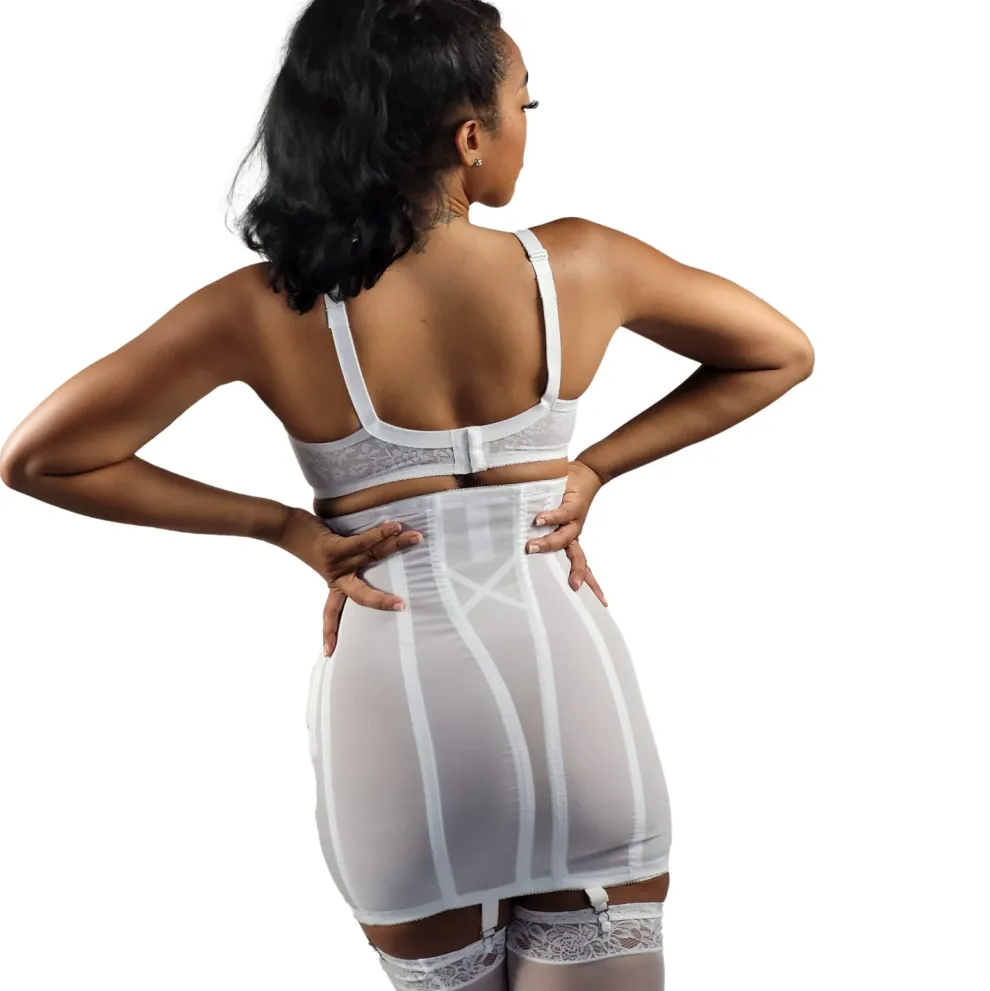 Style 1294 | Open Bottom Girdle Extra Firm Shaping | Zipper + Hook Closure | Sizes M–8X