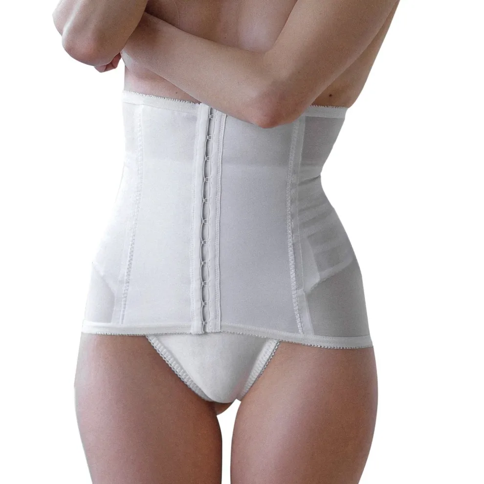 Style 821 | Shapette Powermesh Satin Panel Waist Cincher