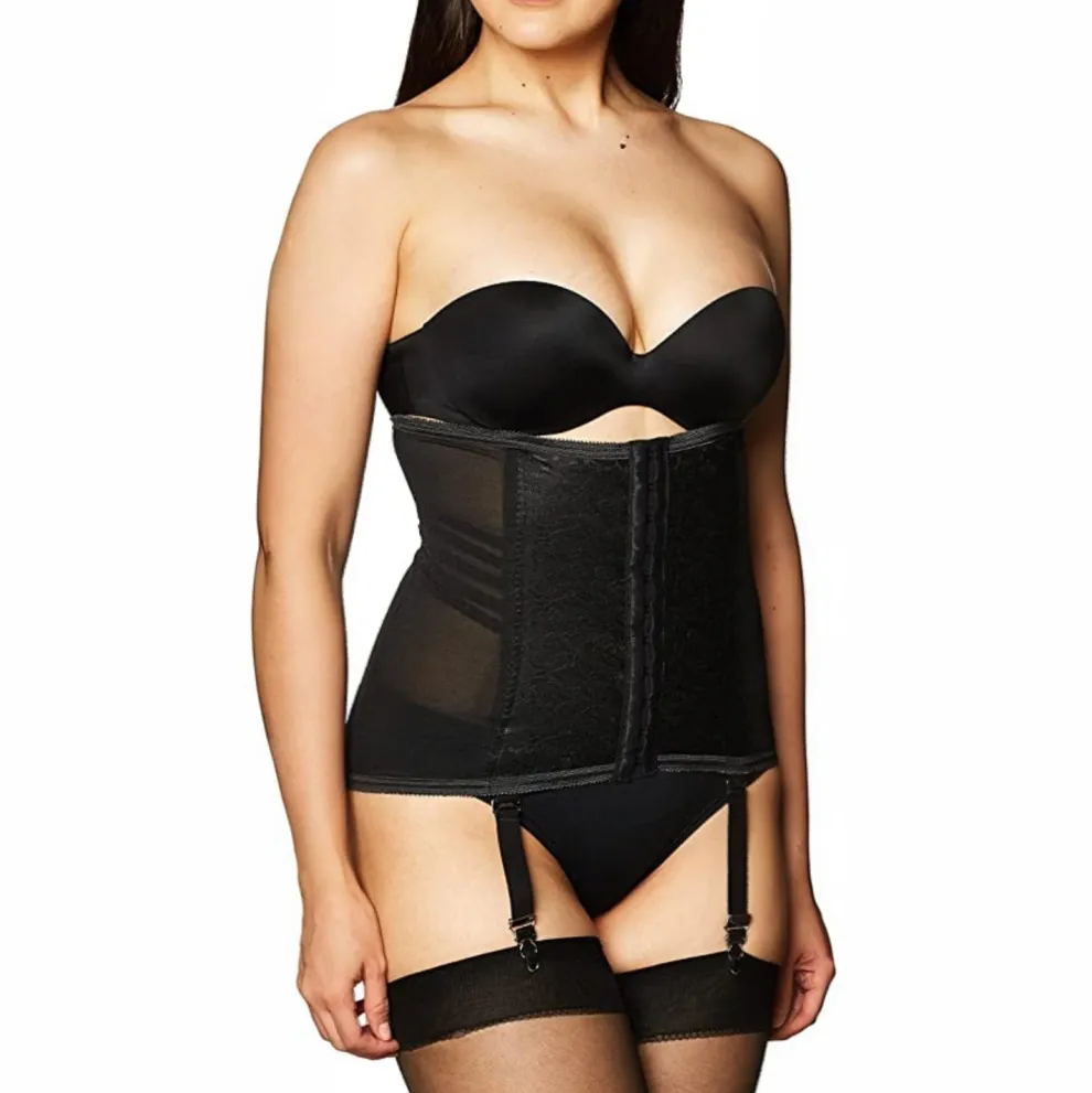 Style 21 | Waist Trainer / Girdle with Garters Firm Shaping