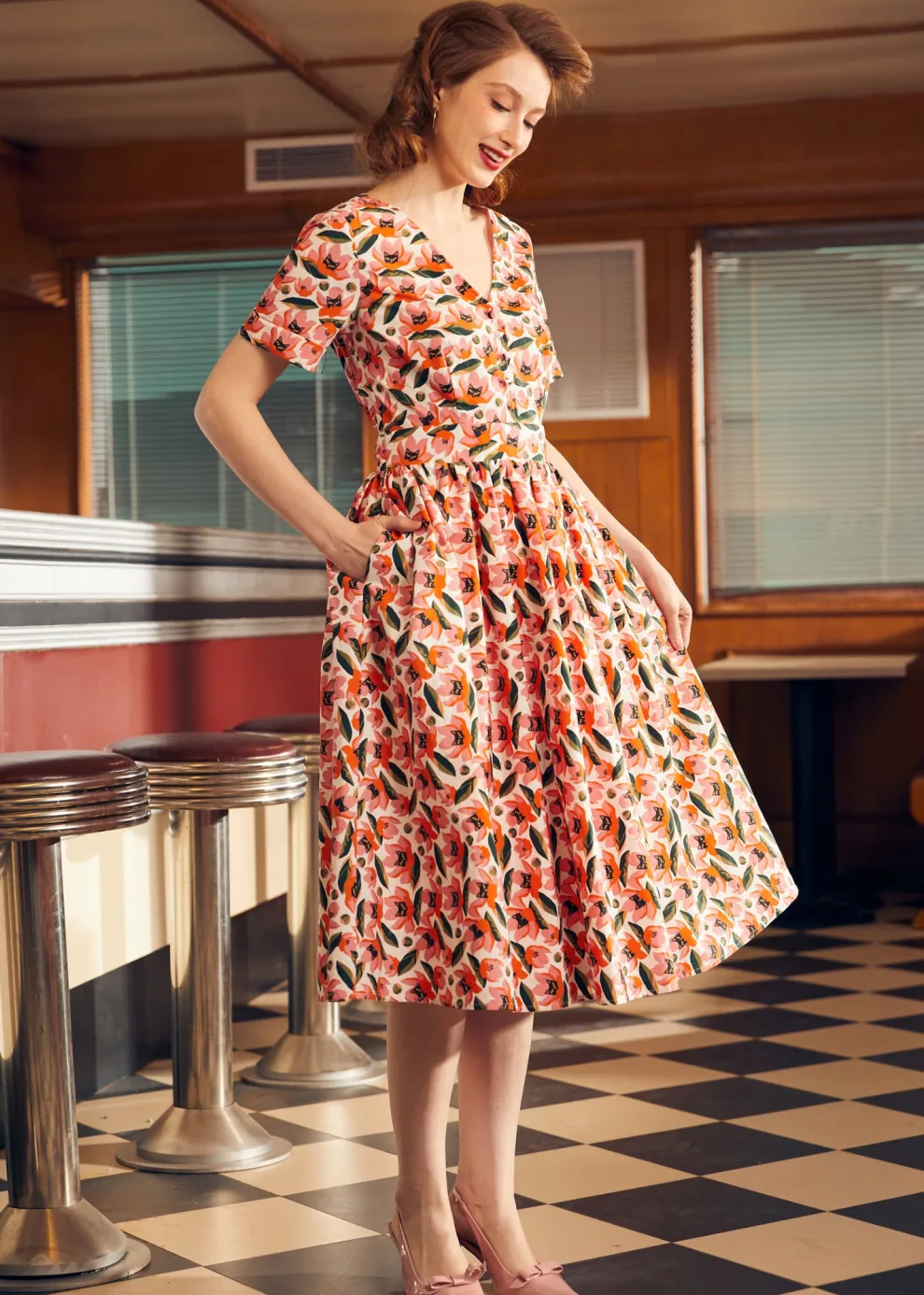 Such a Vintage Find Fit & Flare Dress