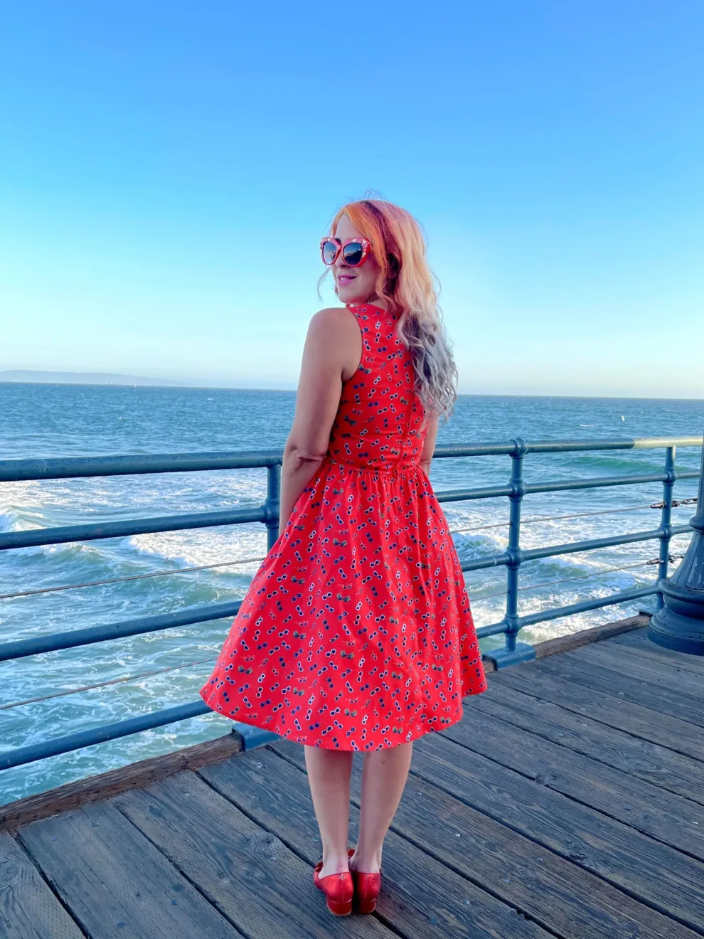 Sunglasses Vintage Dress