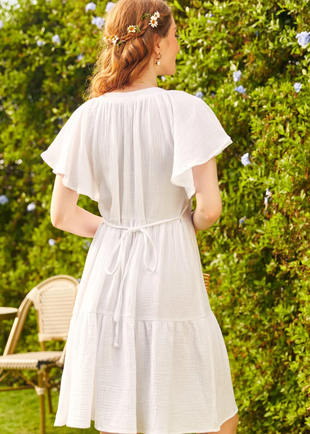 Sun-Soaked Cotton Dress