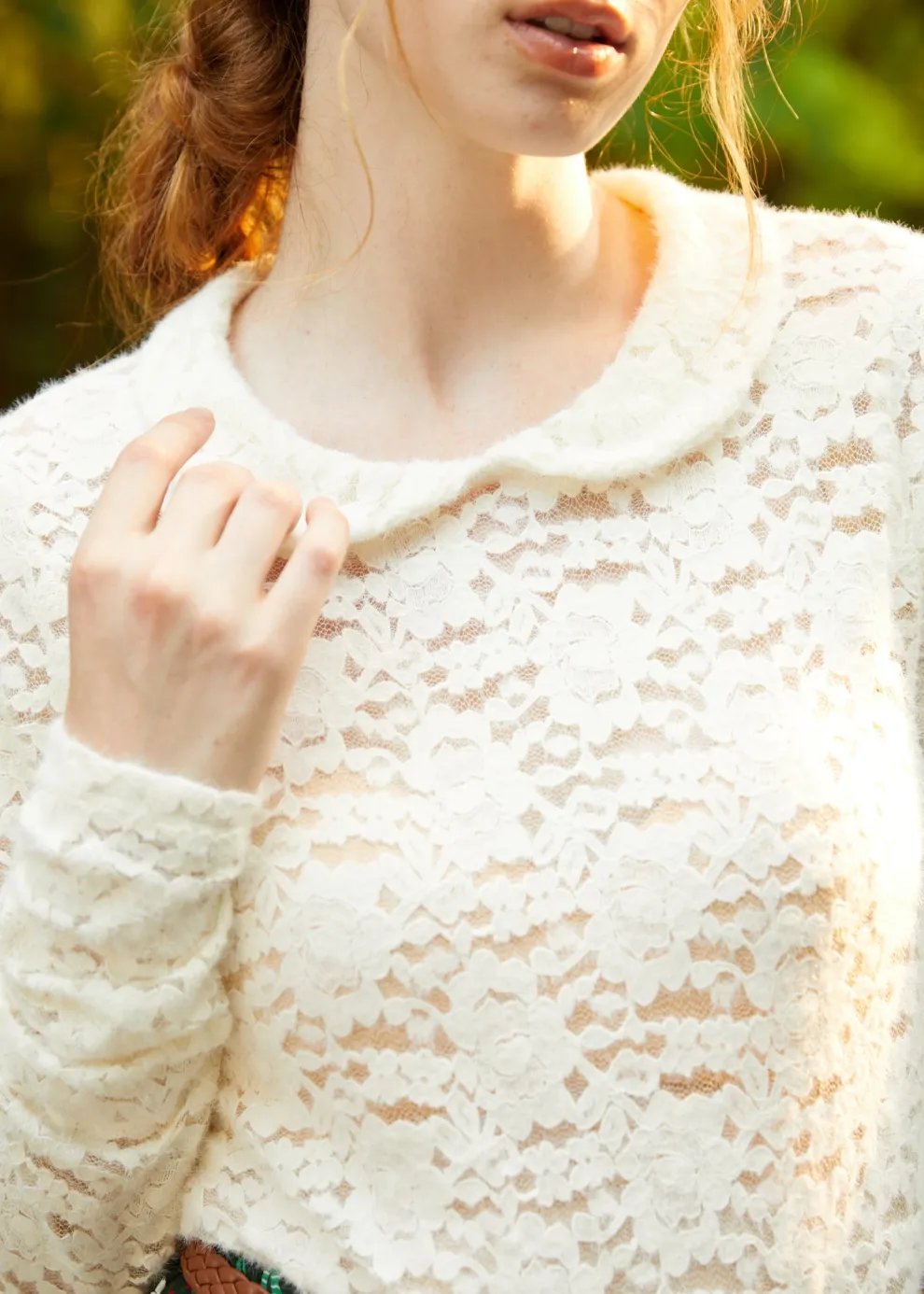 Sweep Me Off My Feet Peter Pan Collar Tee