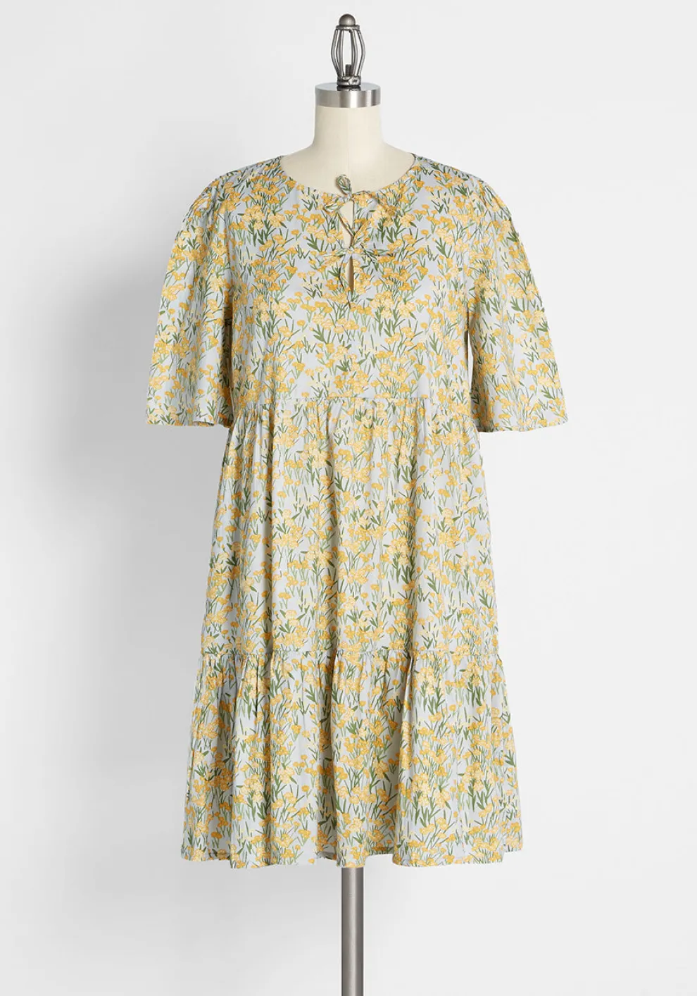 Sweet and Tender Blossoms Babydoll Dress