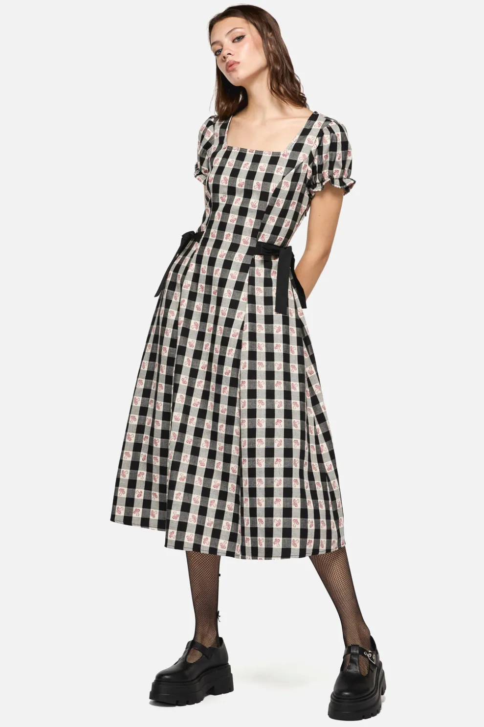Sweet Home Gingham Dress