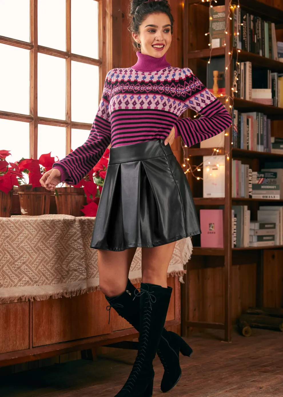 Swingin' Rhythms Flippy Skirt