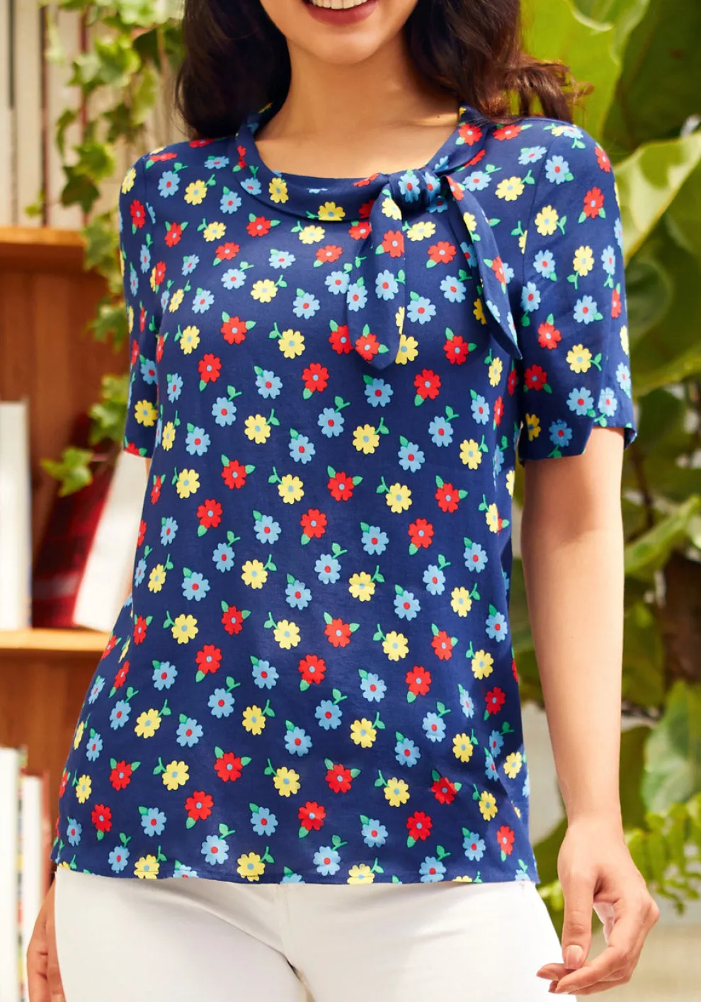 Taken To Traveling Blouse