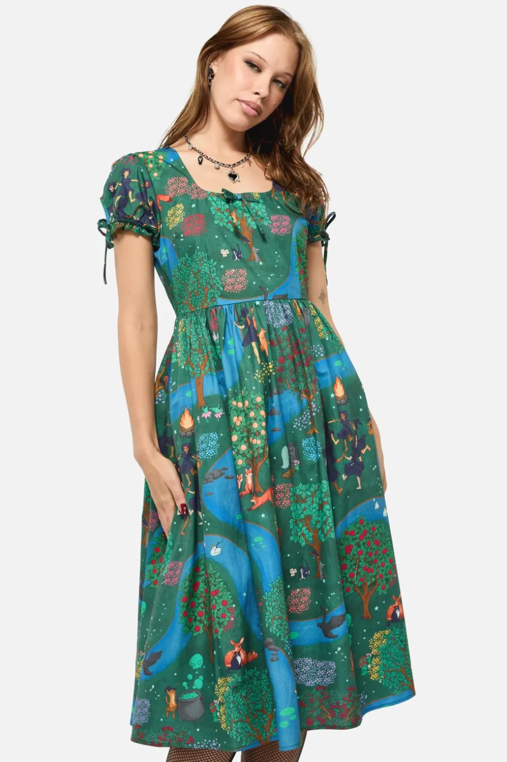 Tapestry Of Life Midi Dress
