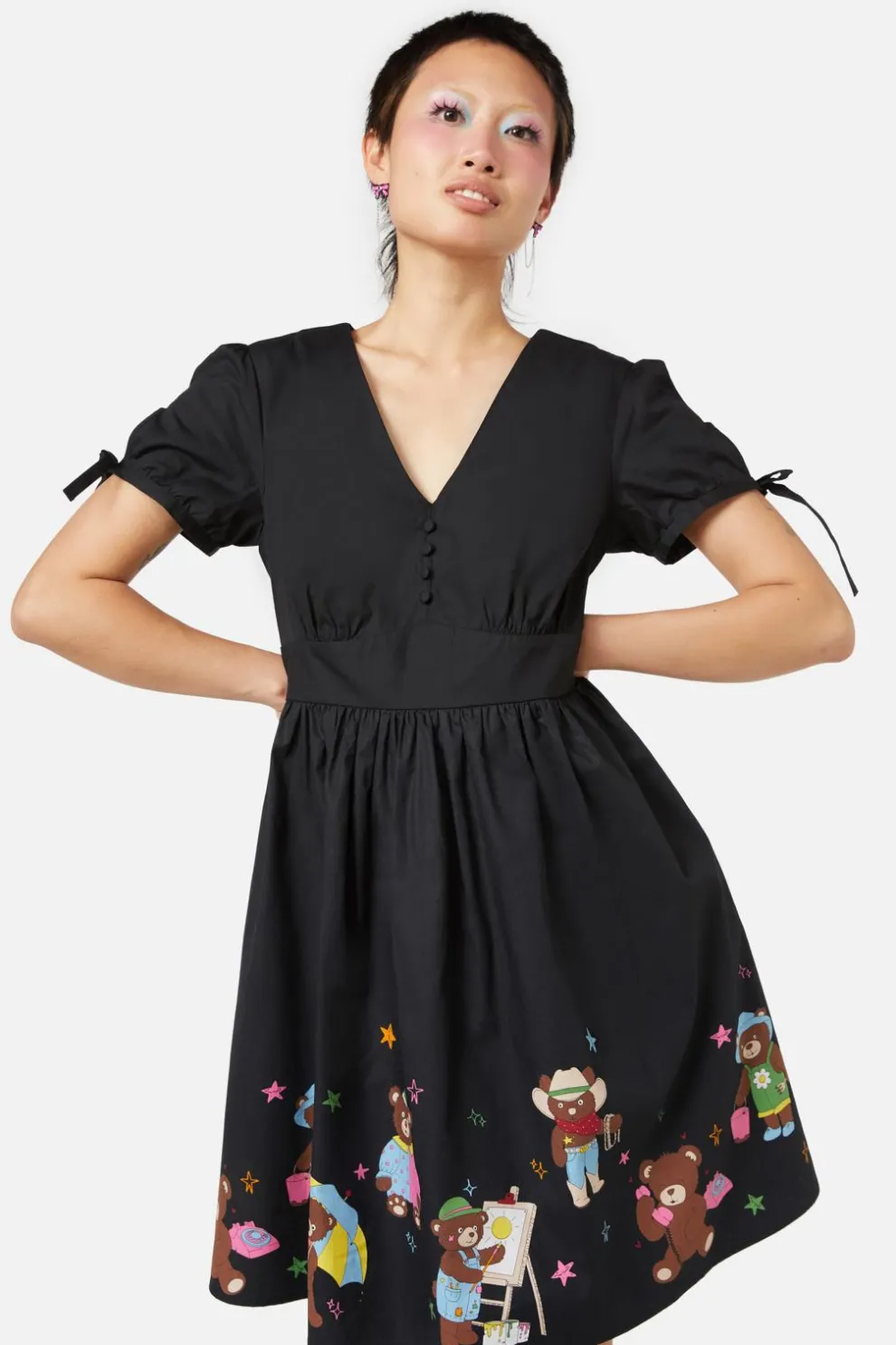 Teddy Bear Border Dress