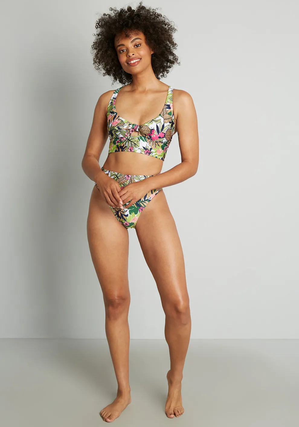 The Annika Crop Bikini Top