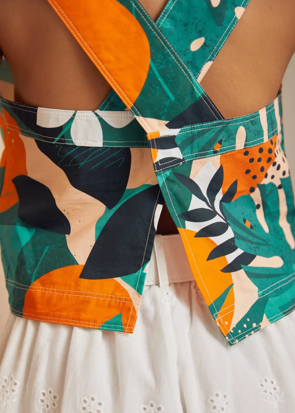 The Breezy Backdrop Top