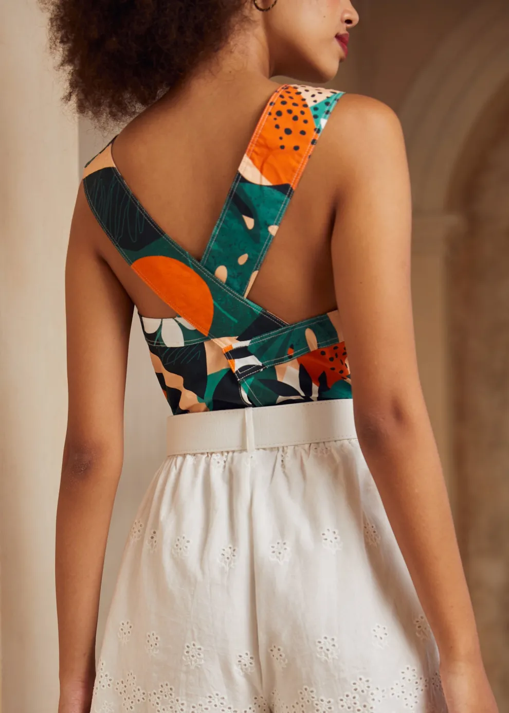 The Breezy Backdrop Top