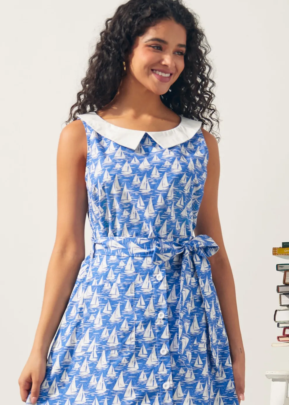 The Class Act Collar Top