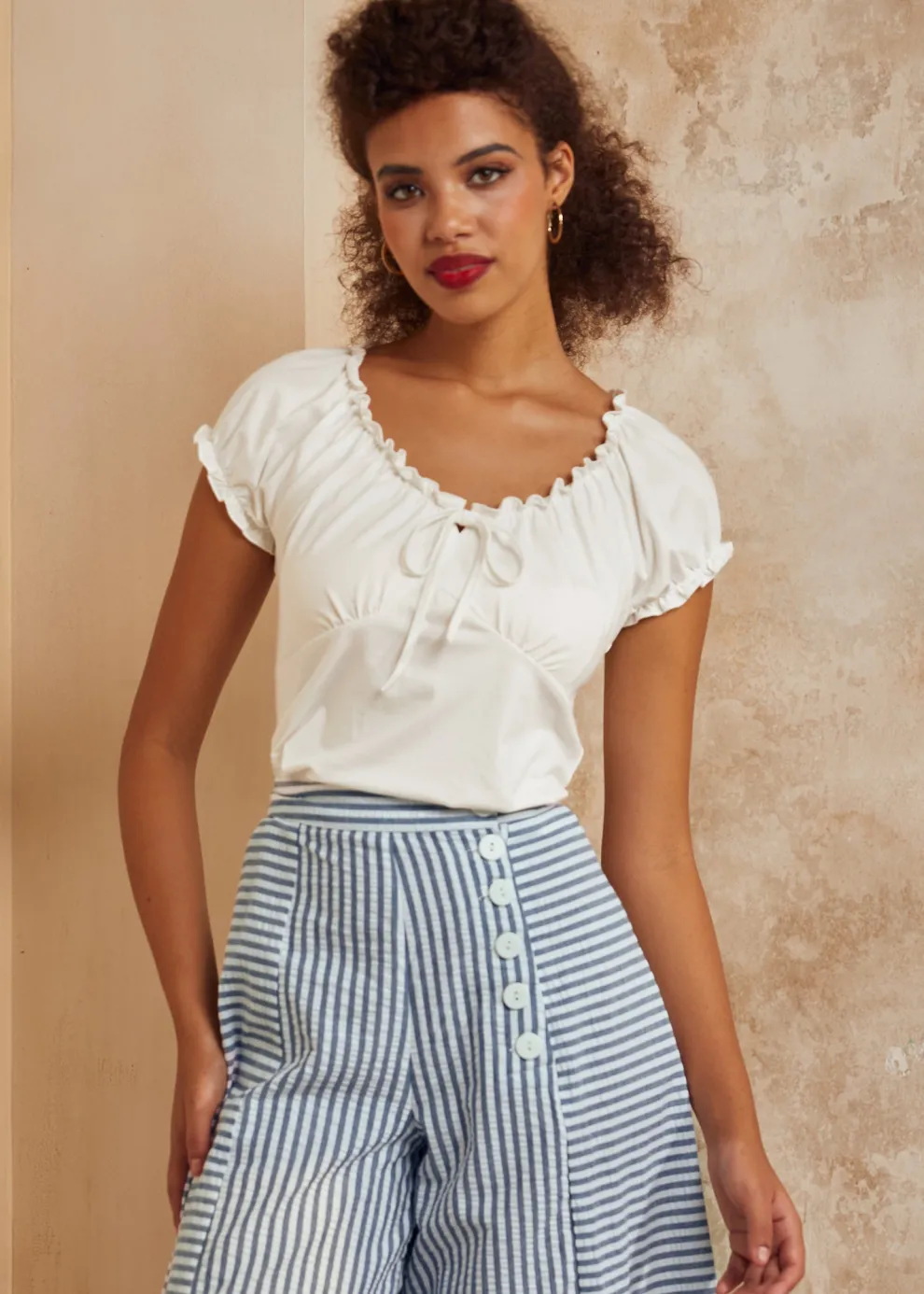 The Darling Detail Bow Tee