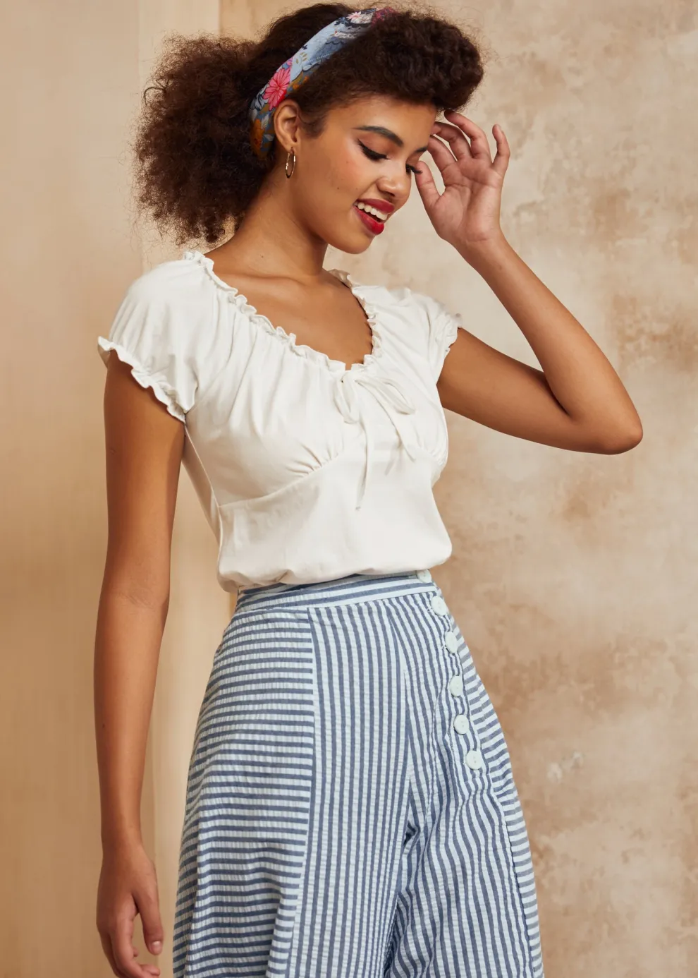 The Darling Detail Bow Tee