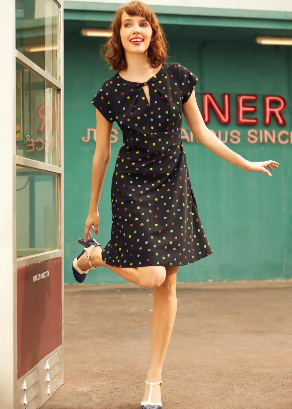 The Dot Dot Diner Dress