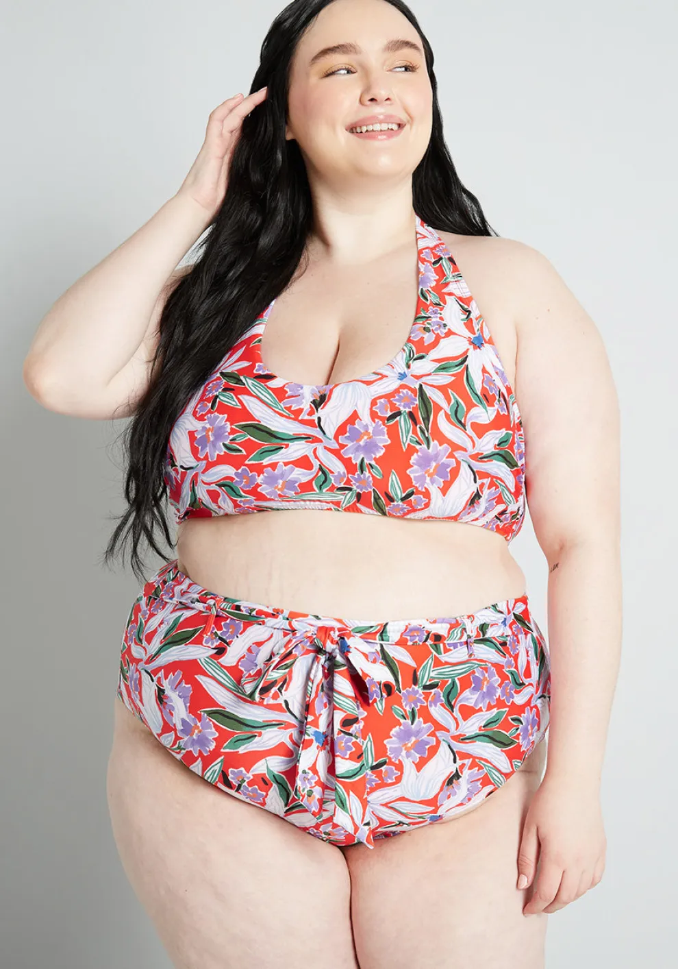 The JoJo High-Waisted Bikini Bottom