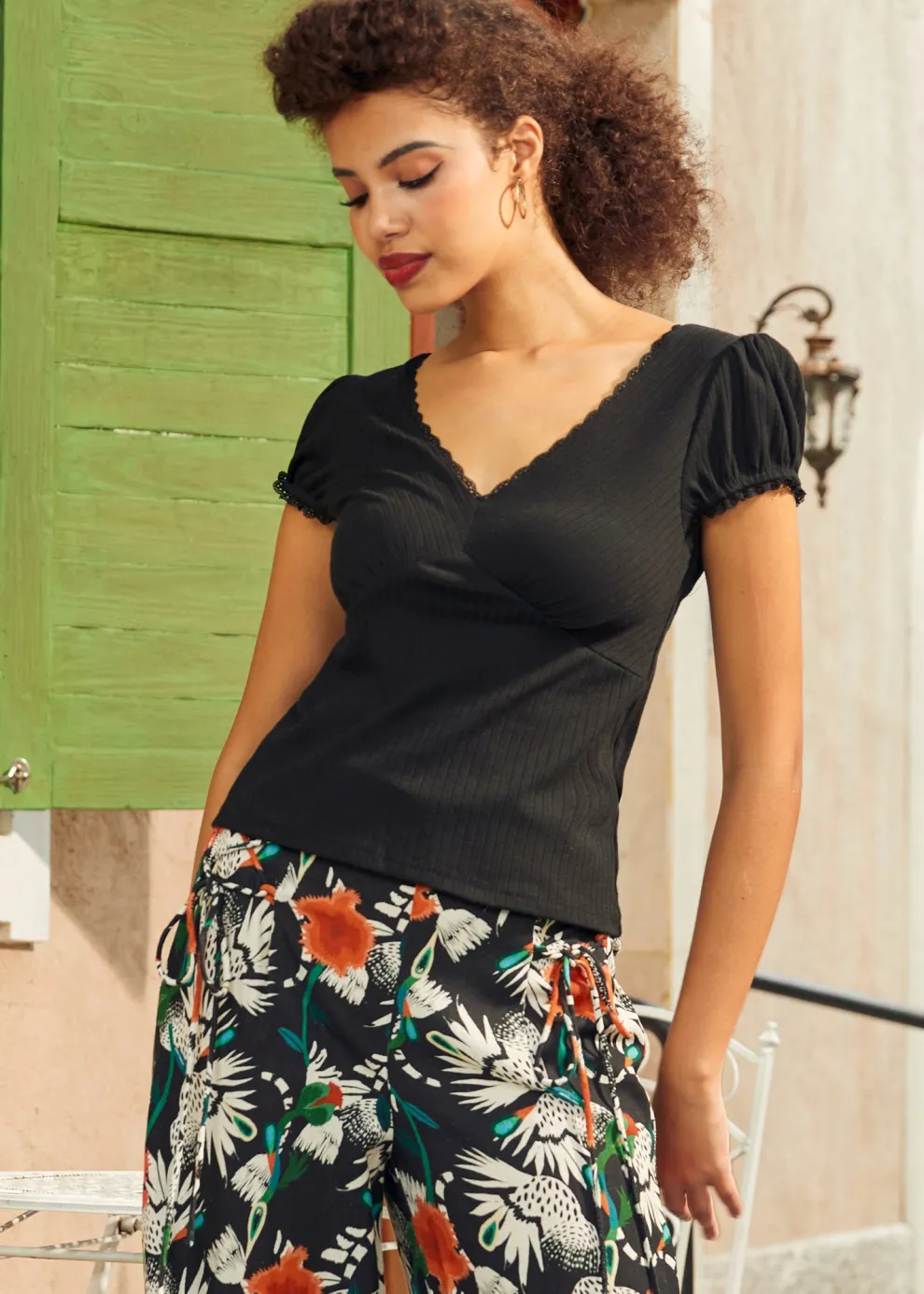 The Lovely in Lace Tee