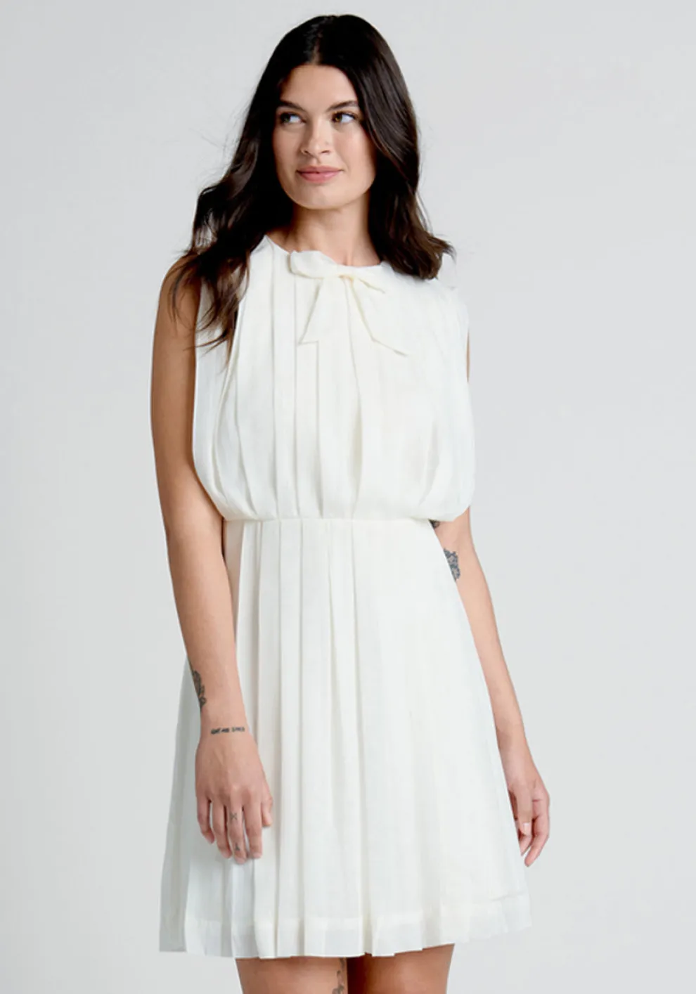 The Pleat-est Things Mini Dress