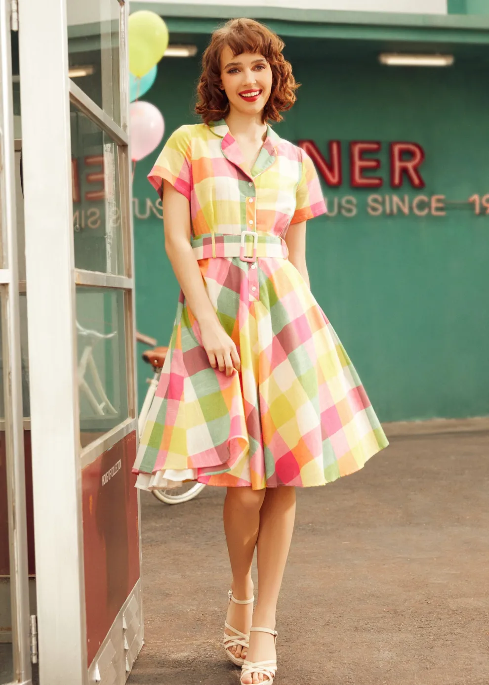 The Soda Fountain Sweetheart Dress