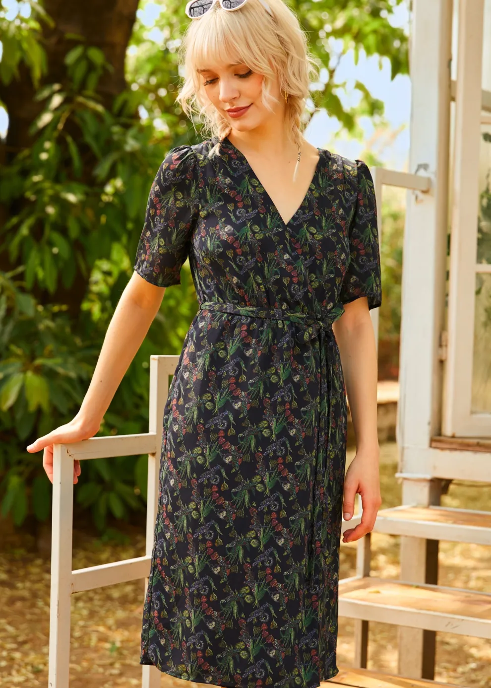 The Sunday Soirée Faux Wrap Dress