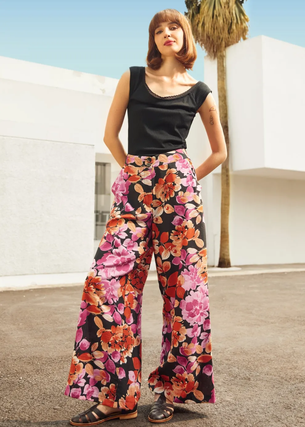 The Sunset Bloom Trousers