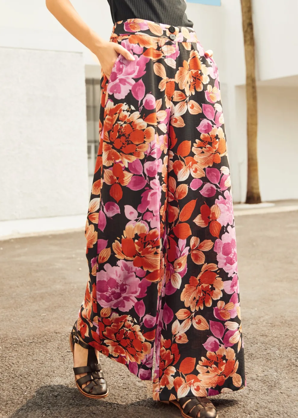 The Sunset Bloom Trousers