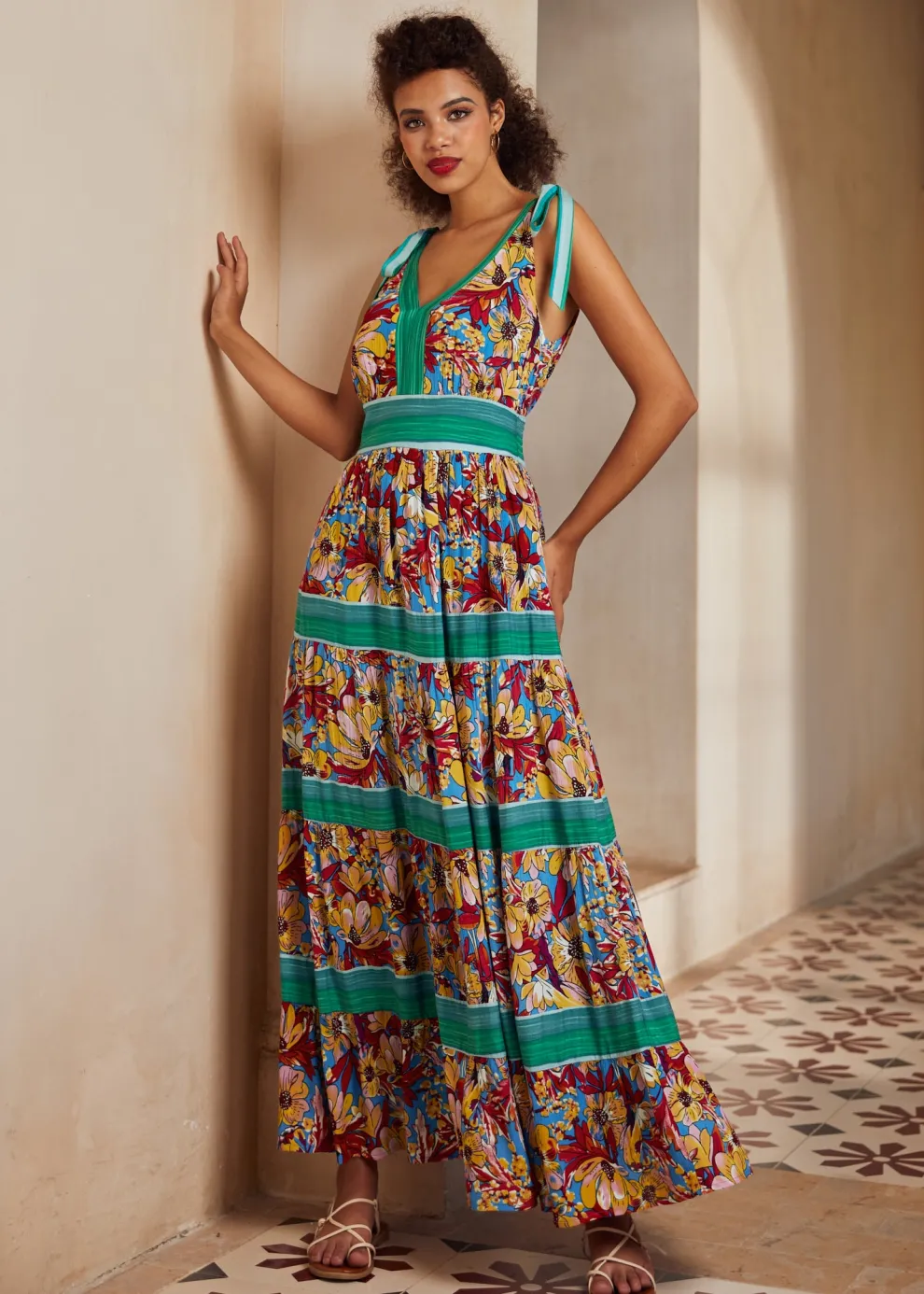 The Sunset Stroll Maxi Dress