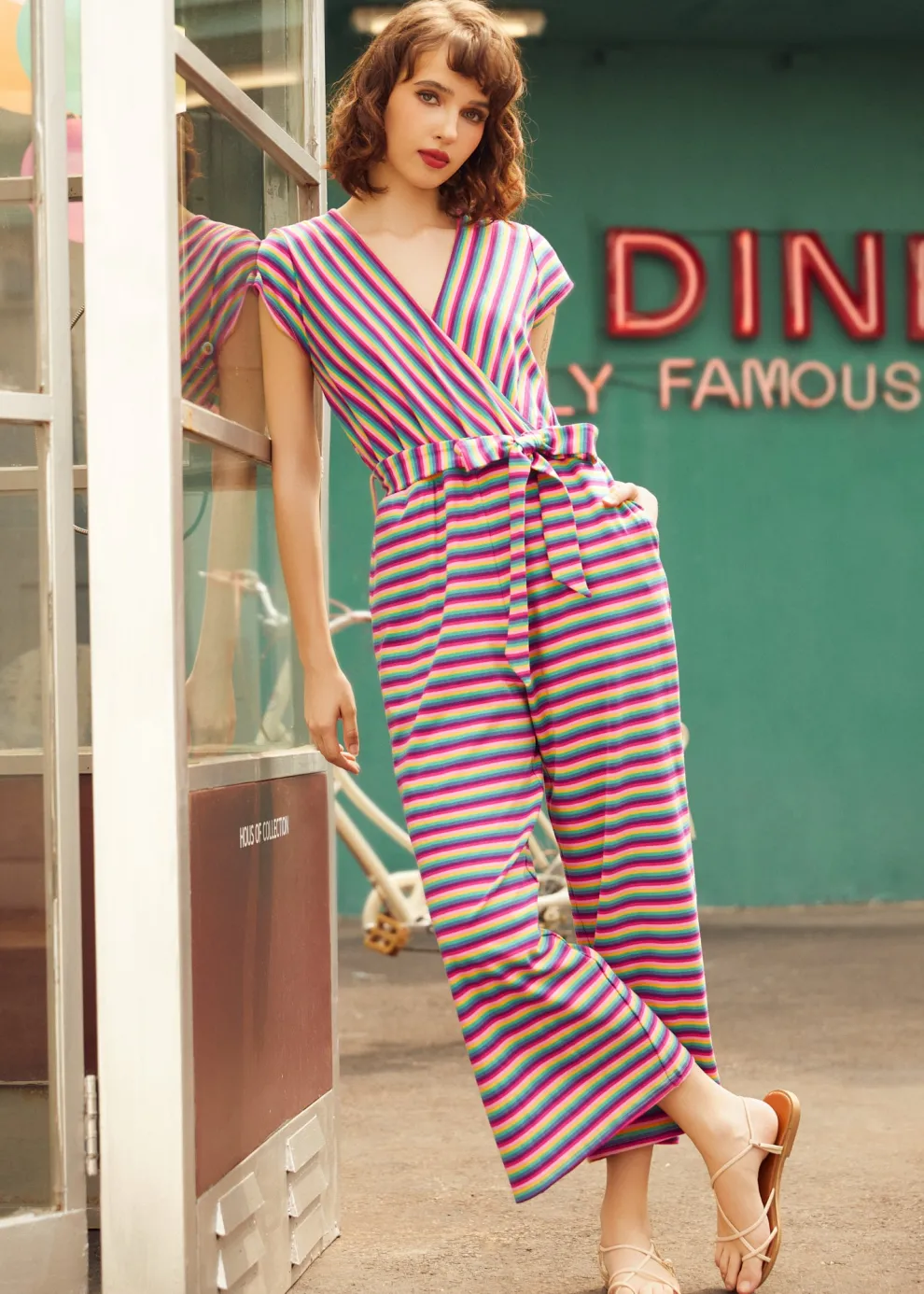 The Twist & Stripe Jumpsuit
