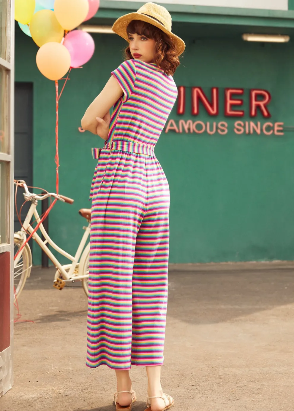 The Twist & Stripe Jumpsuit