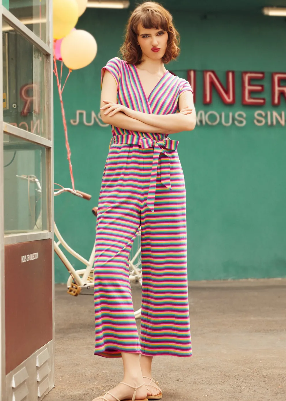 The Twist & Stripe Jumpsuit
