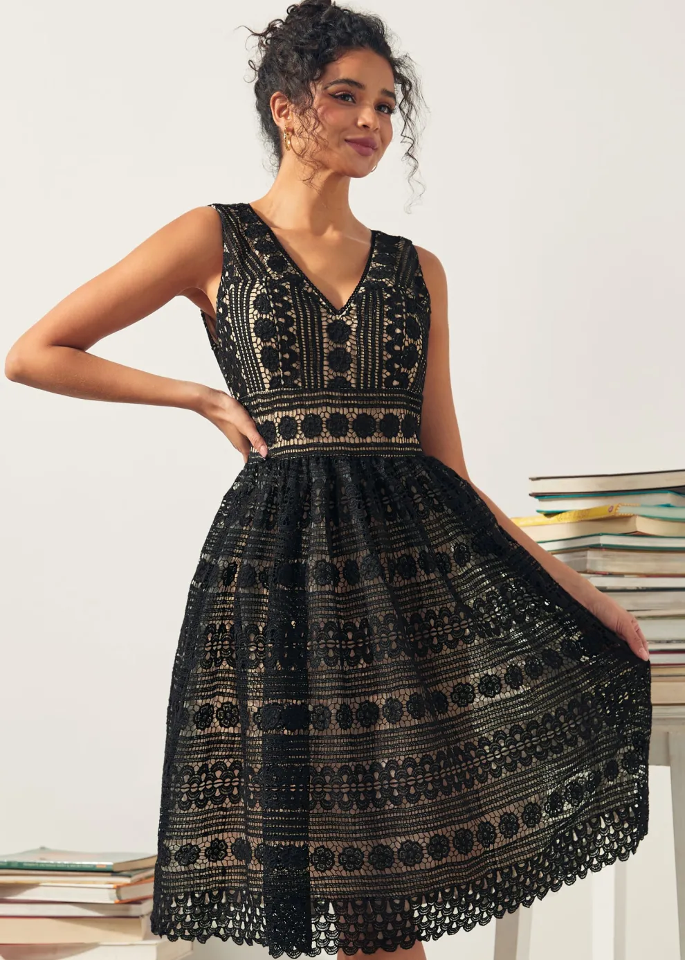 The Vivienne V-Neck Dress