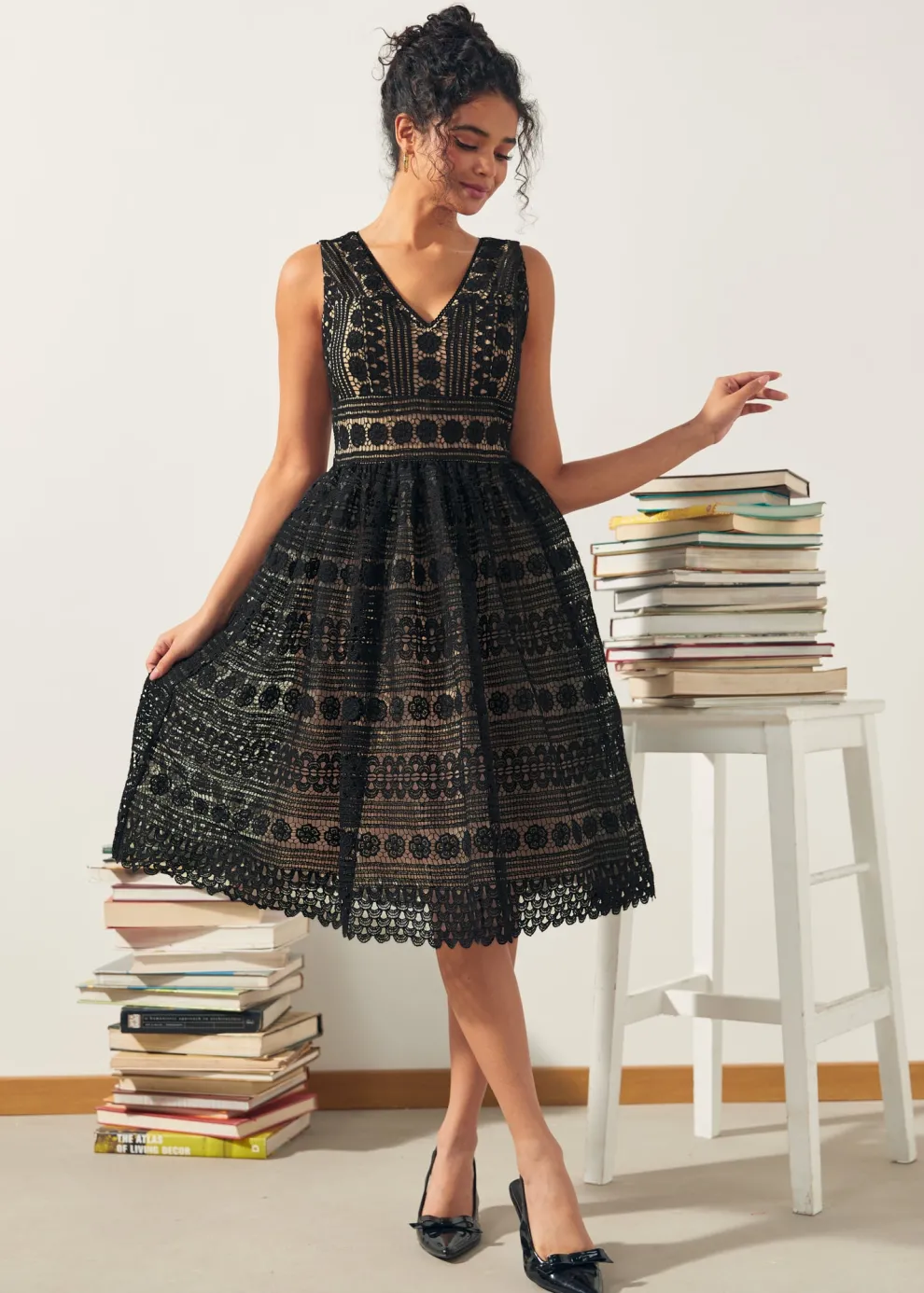 The Vivienne V-Neck Dress