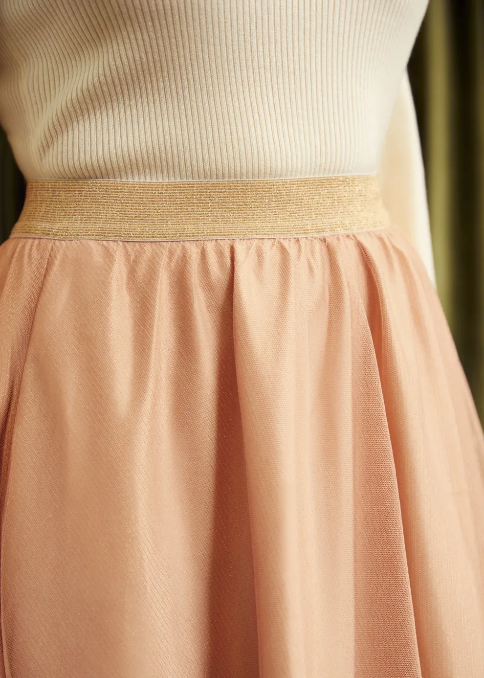 Time Capsule Tulle Midi Skirt