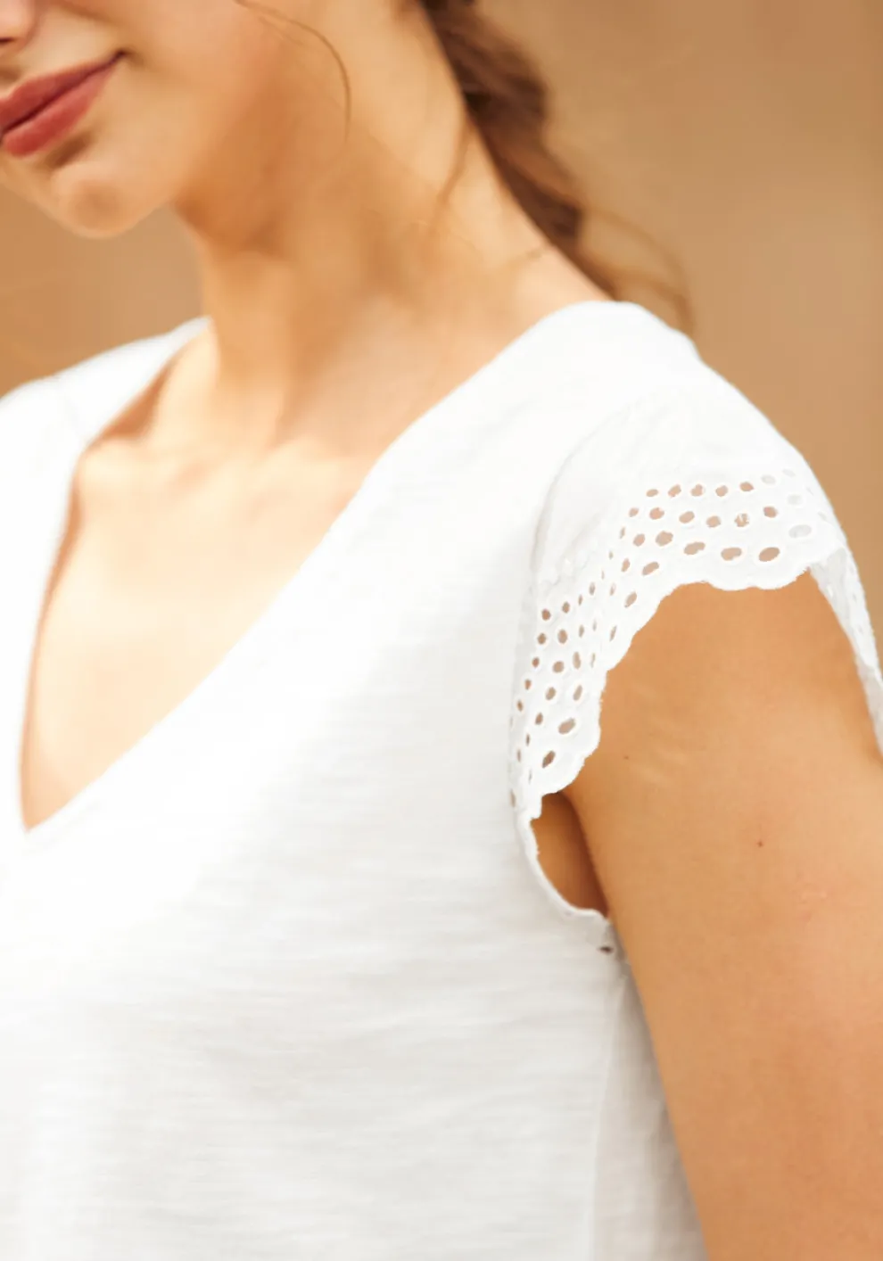 Timeless Eyelet Tee