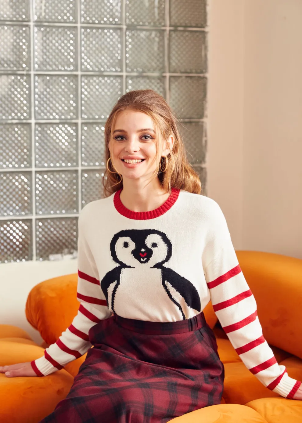 Timeless Striped Tapestry Crewneck Sweater