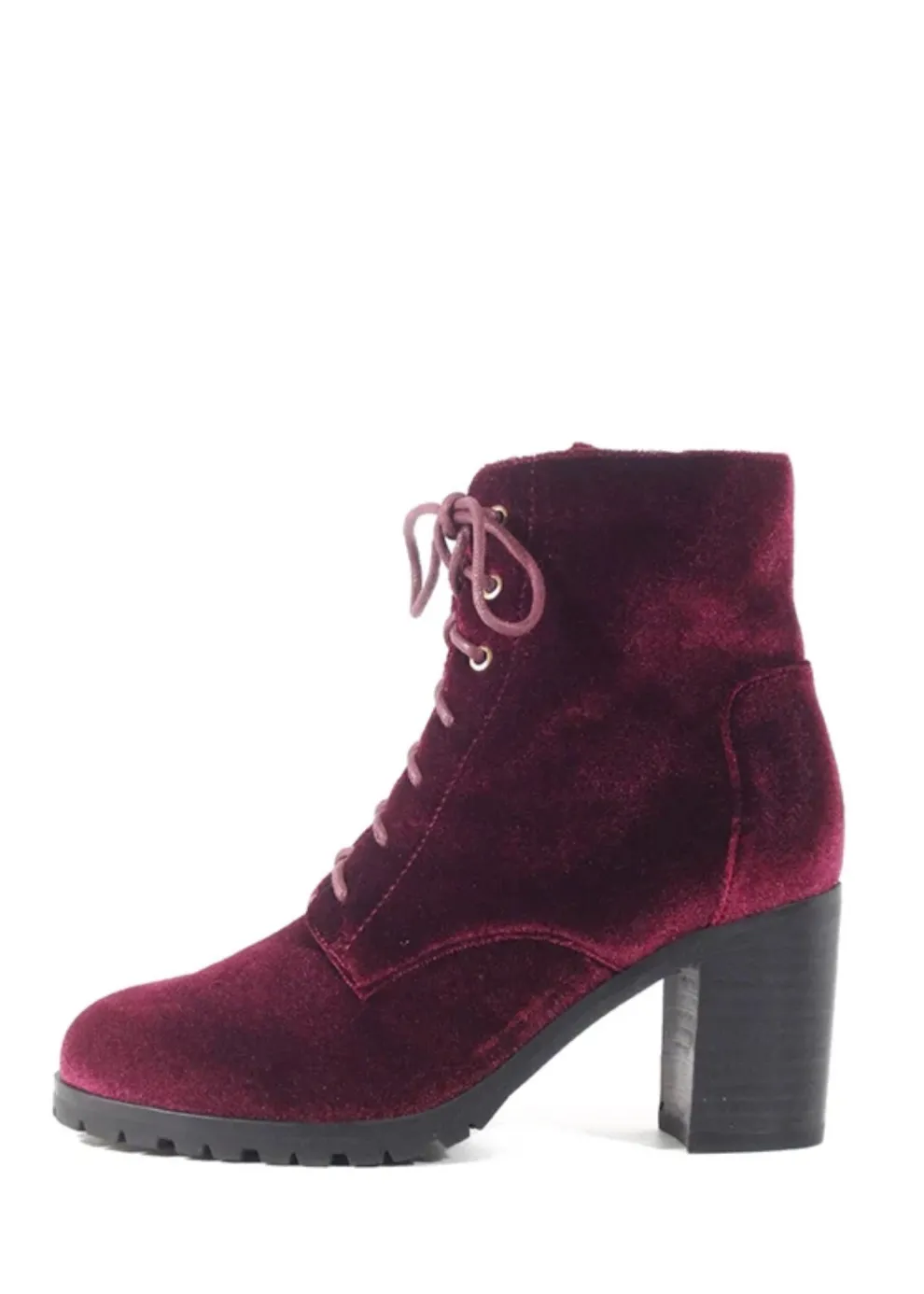 Timothy Velvet Booties