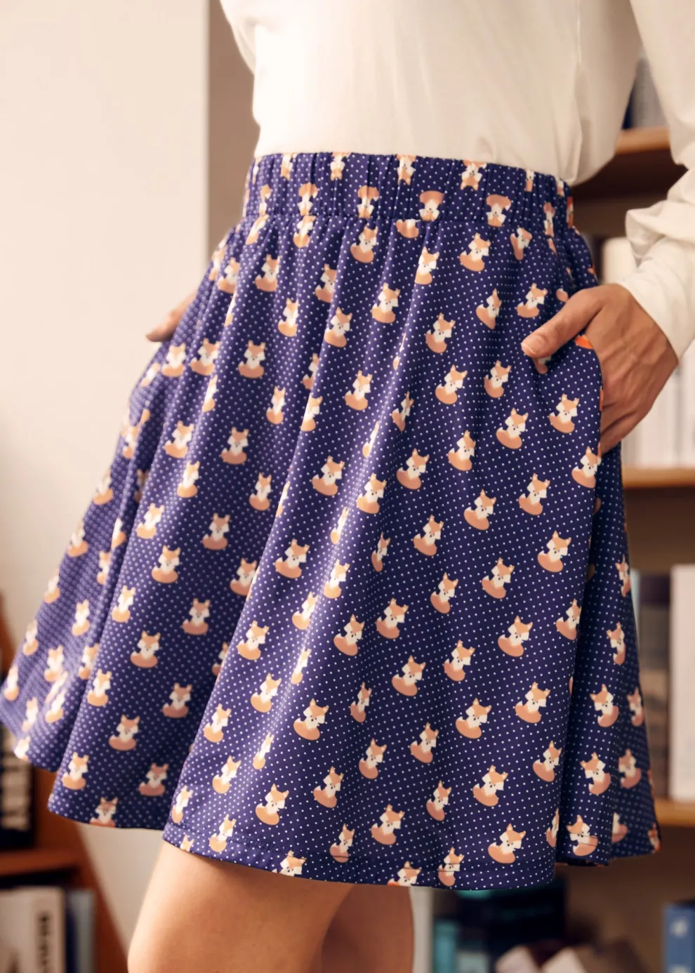 Twirl Into Fall A-Line Skirt