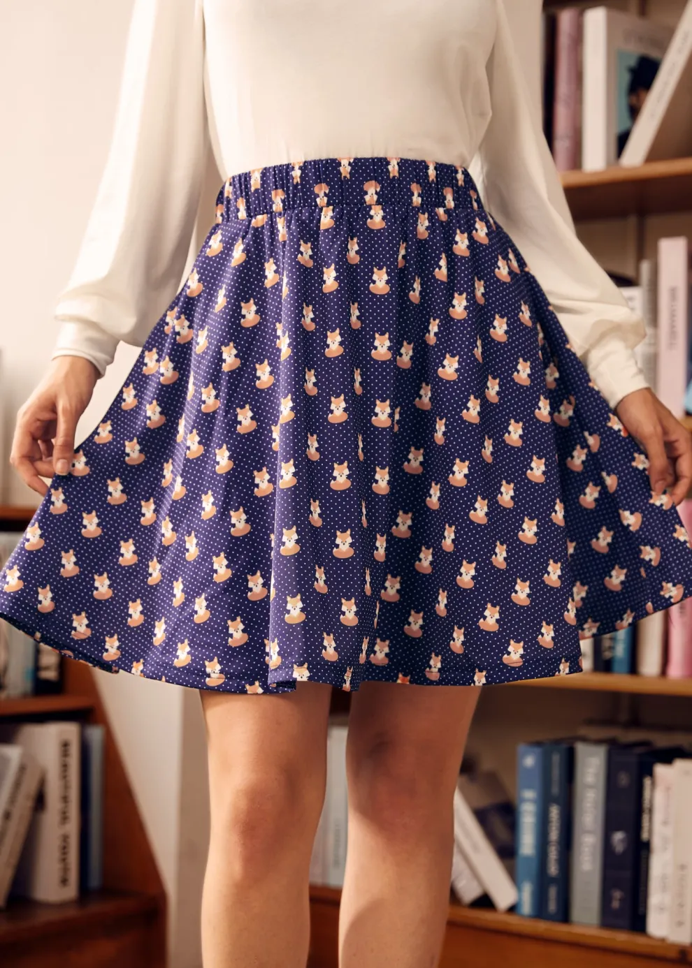 Twirl Into Fall A-Line Skirt