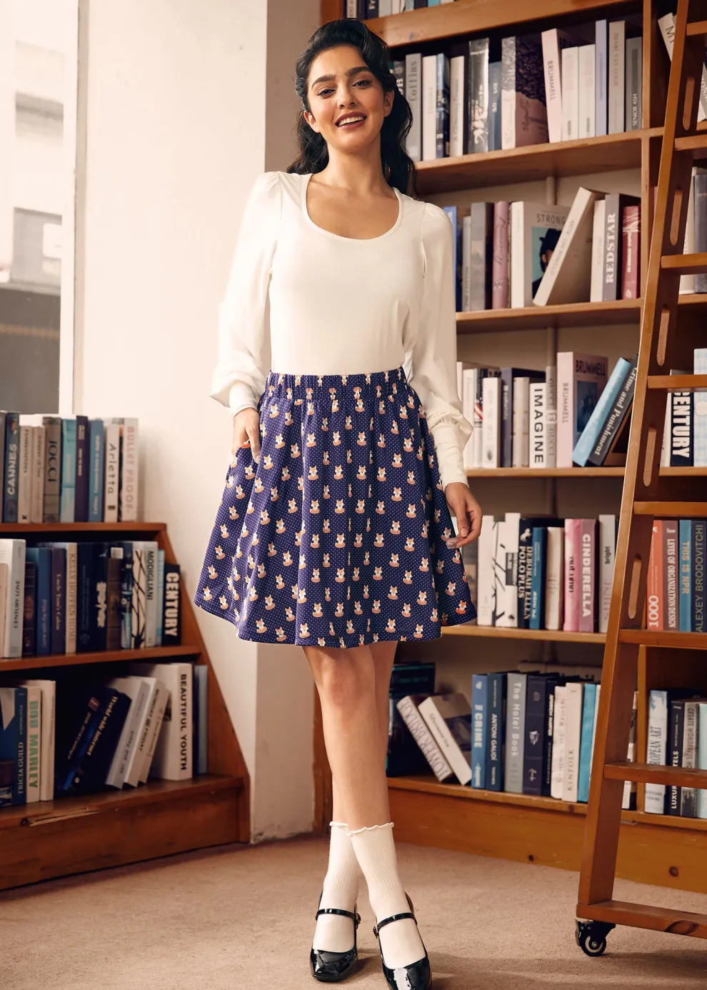 Twirl Into Fall A-Line Skirt