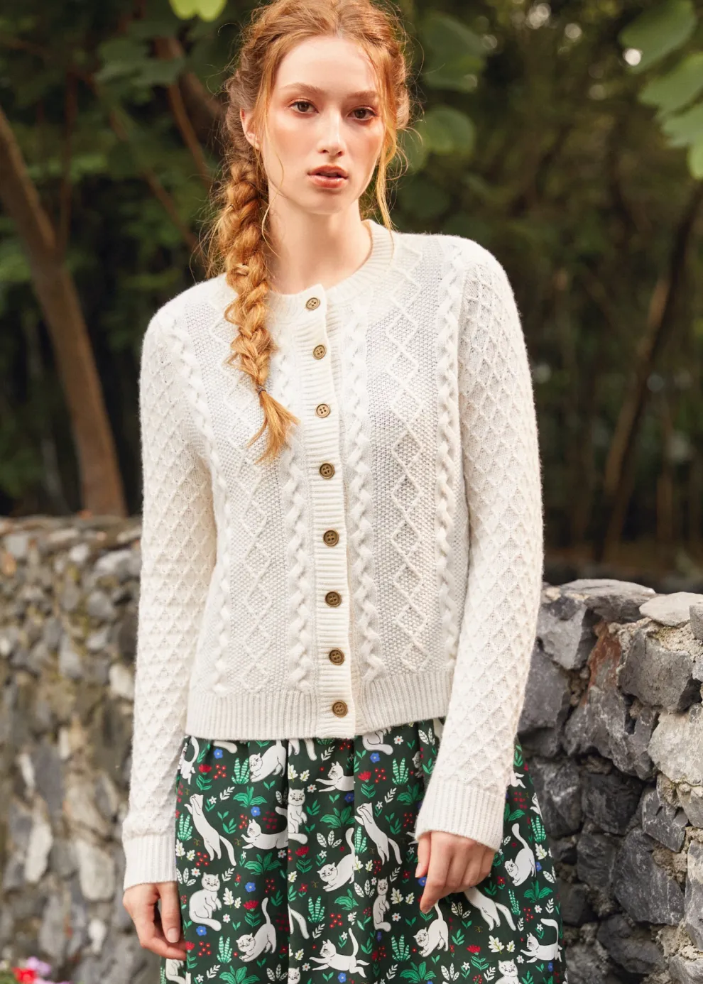 Twist & Shout Cable Cardigan