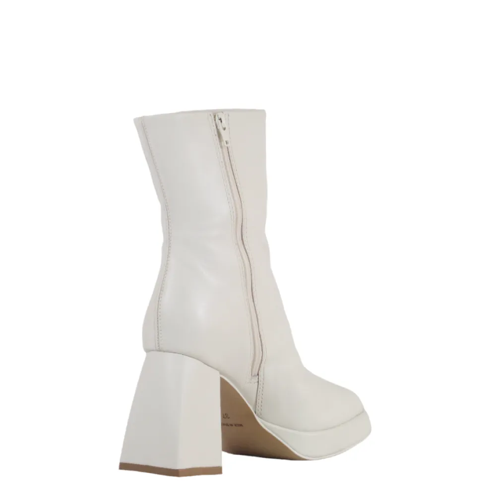 Valerie Molded Leather Booties