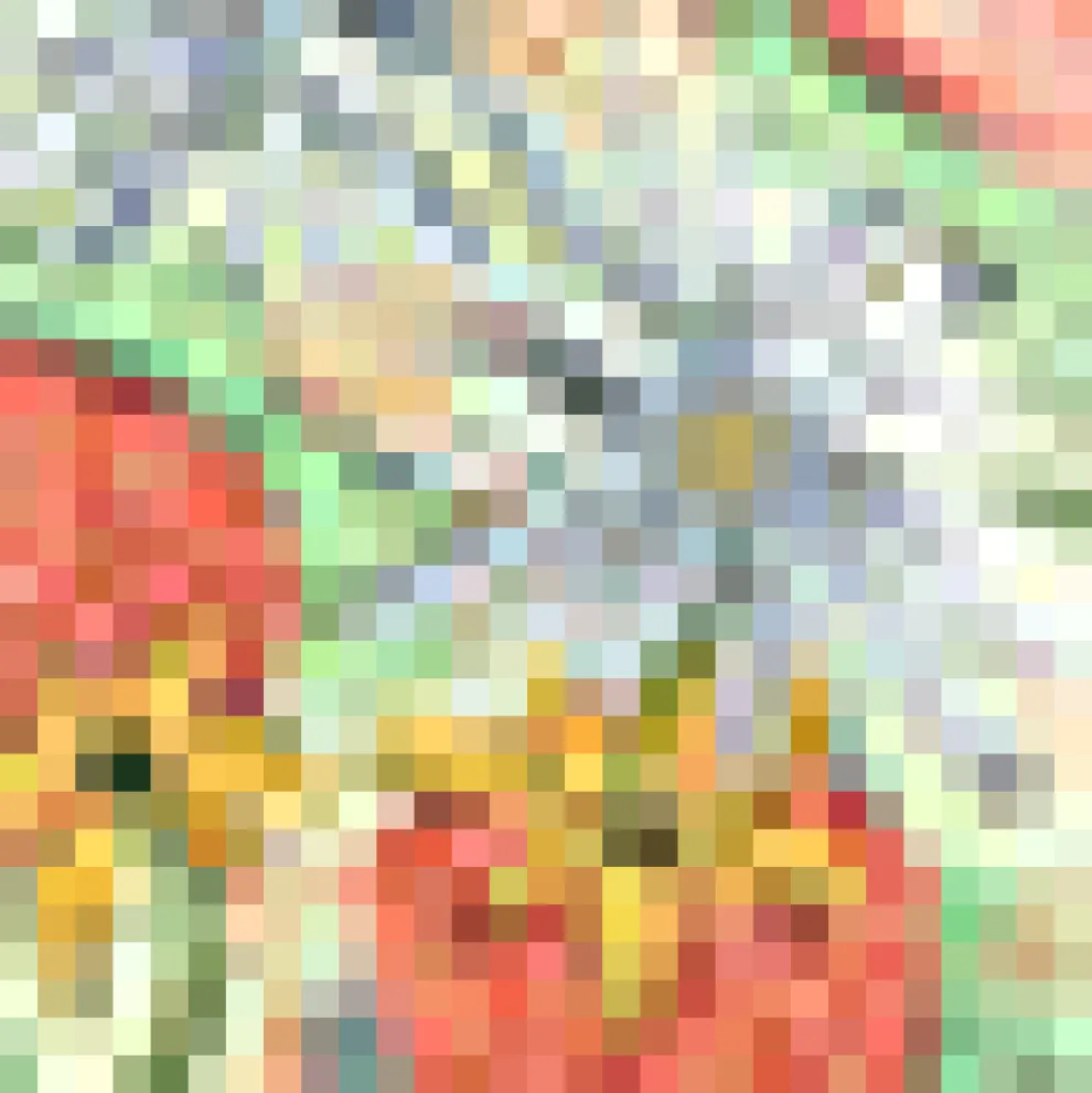 Vibrant Charm Faux-Wrap Dress