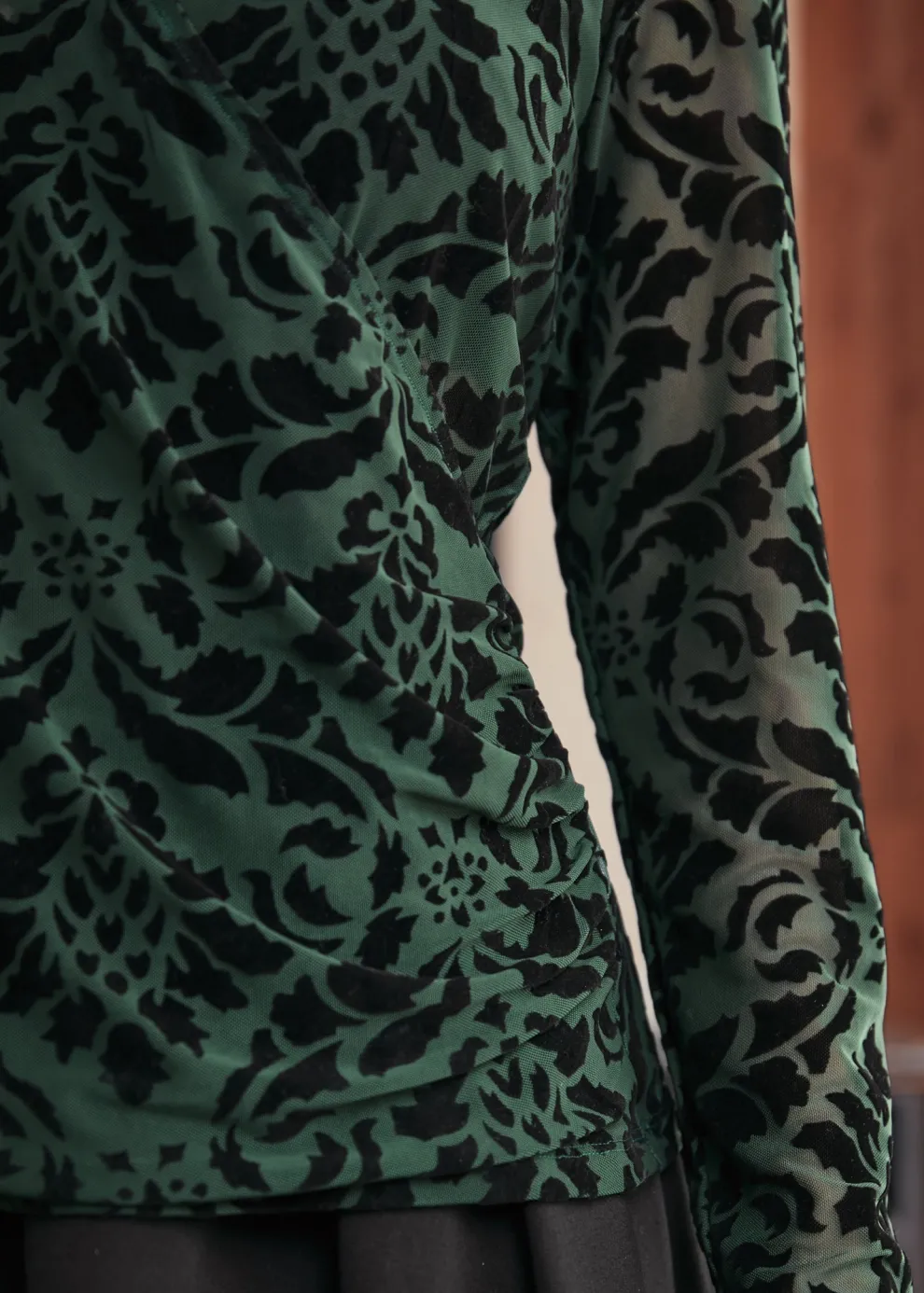 Vintage Vagabond V-Neck Top