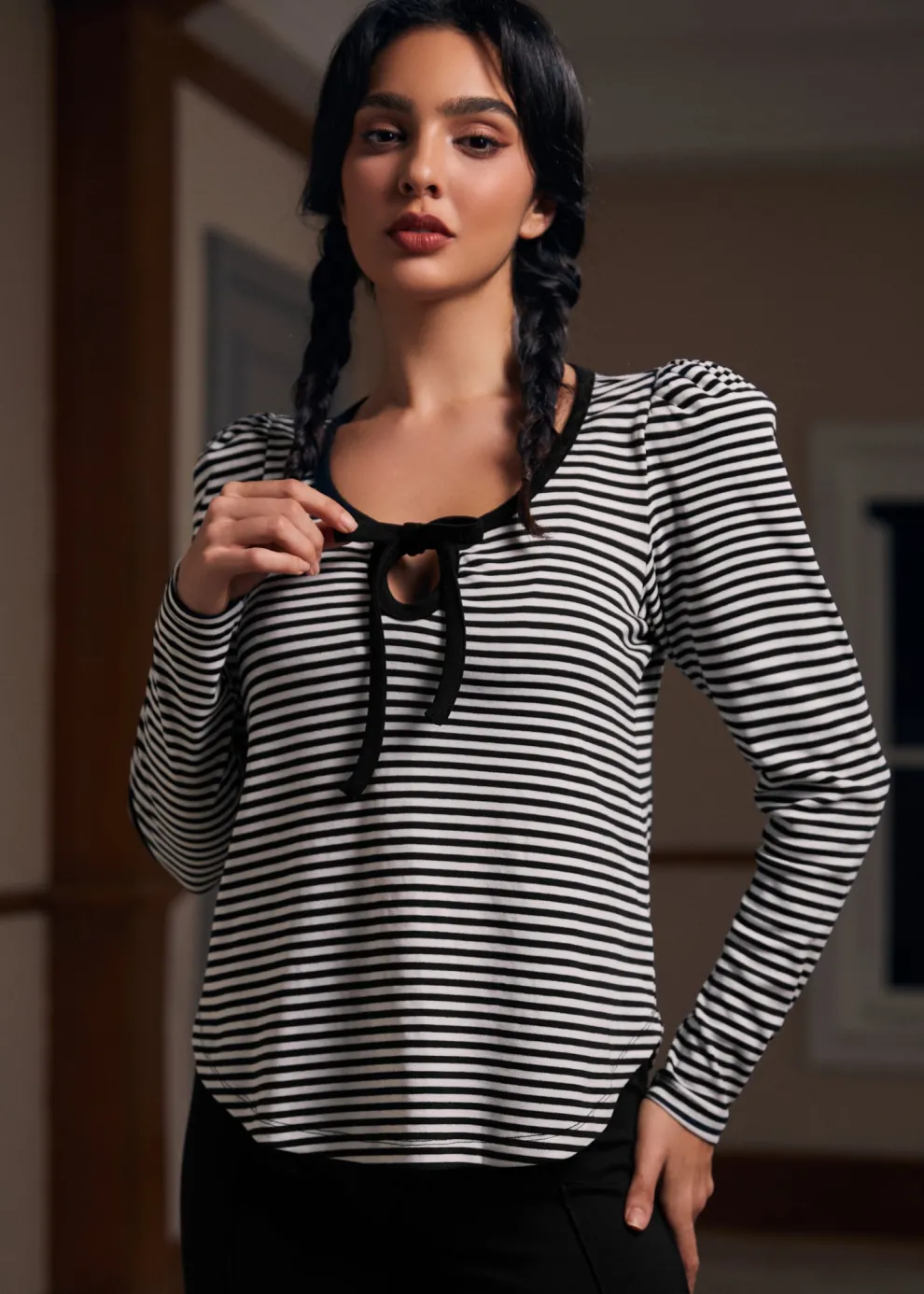 Vintage Vignette Long Sleeve Tee