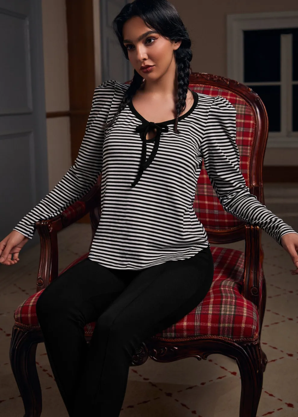 Vintage Vignette Long Sleeve Tee