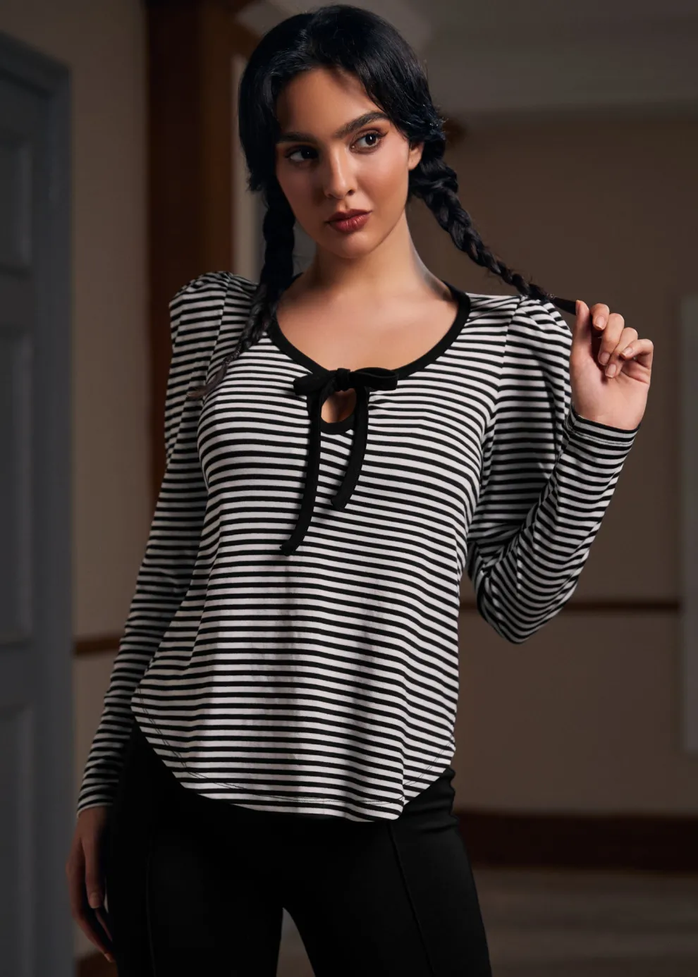 Vintage Vignette Long Sleeve Tee