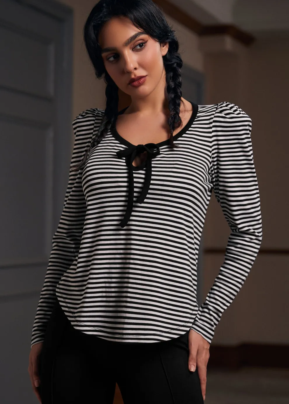 Vintage Vignette Long Sleeve Tee